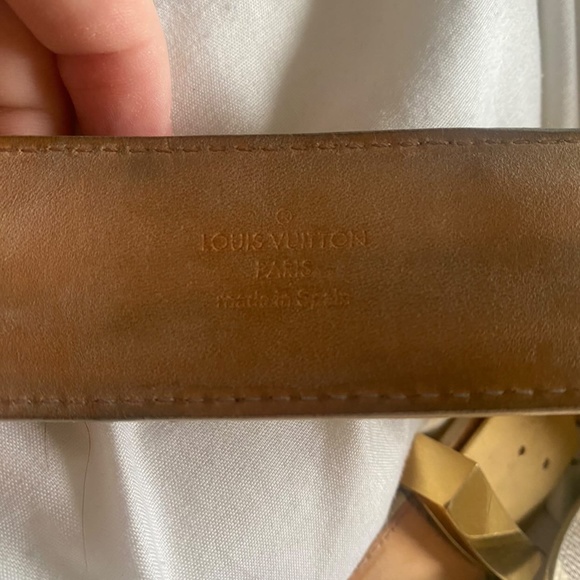 Louis Vuitton belt white - Picture 4 of 4